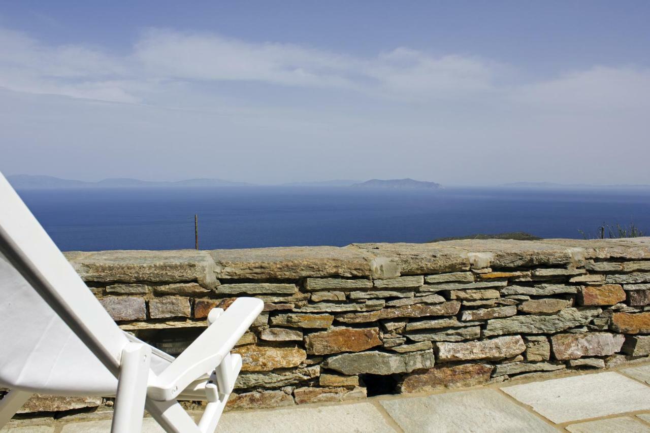Bioclimatic Stone Built Villa Καστριανή Εξωτερικό φωτογραφία